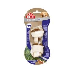 8in1 Delights Bones Biftekli Düğümlü Köpek Kemiği Small