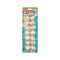 8 in 1 Delights Pro Dental Tavuk Düğümlü Köpek Kemik Ödülü Xs 7'Li