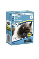 Bozita Ren Geyiği Etli Konserve Kedi Maması 370 gr