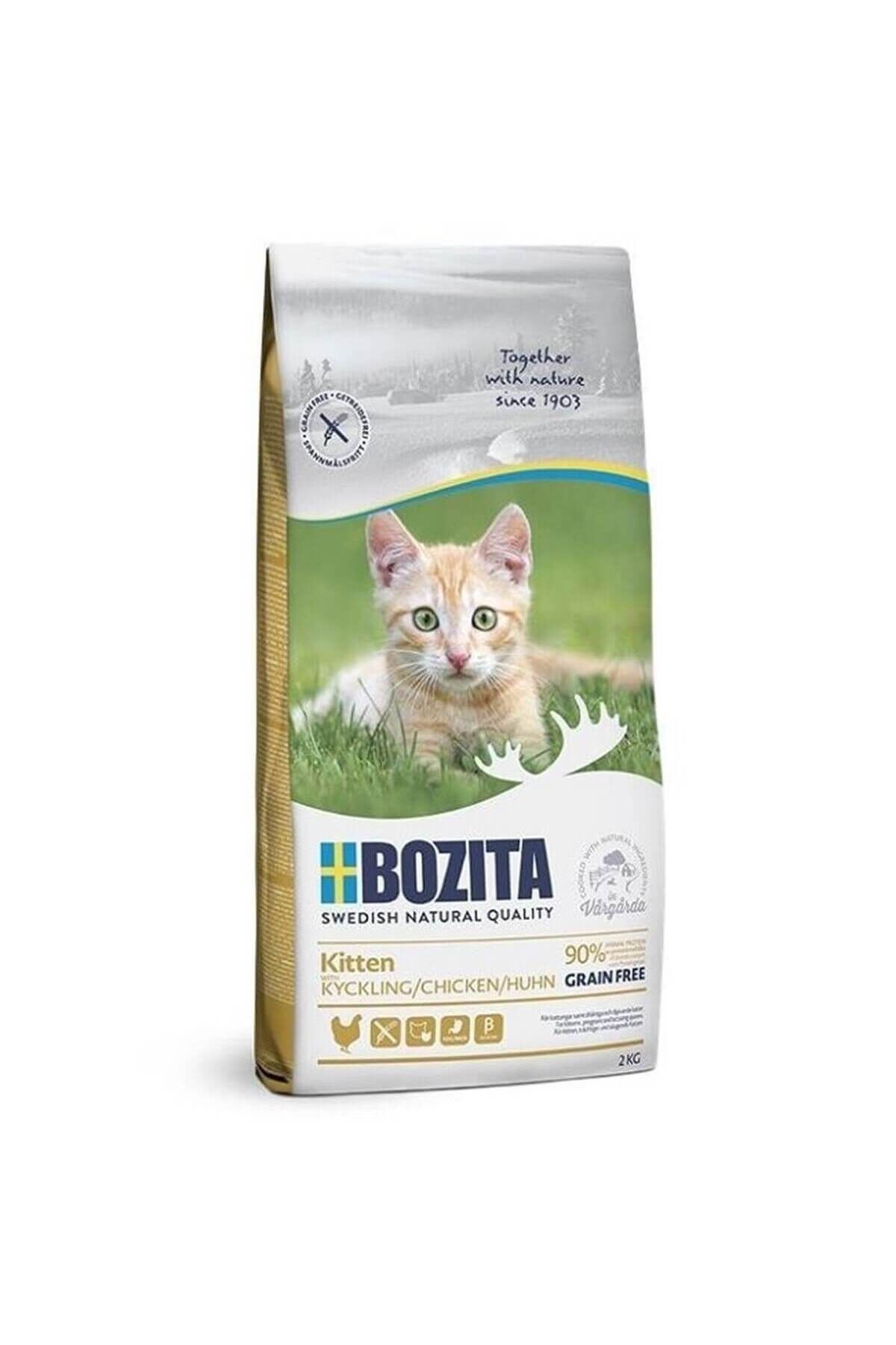 Bozita Kitten Grain Free Tahılsız Tavuklu Yavru Kedi Maması 2 Kg