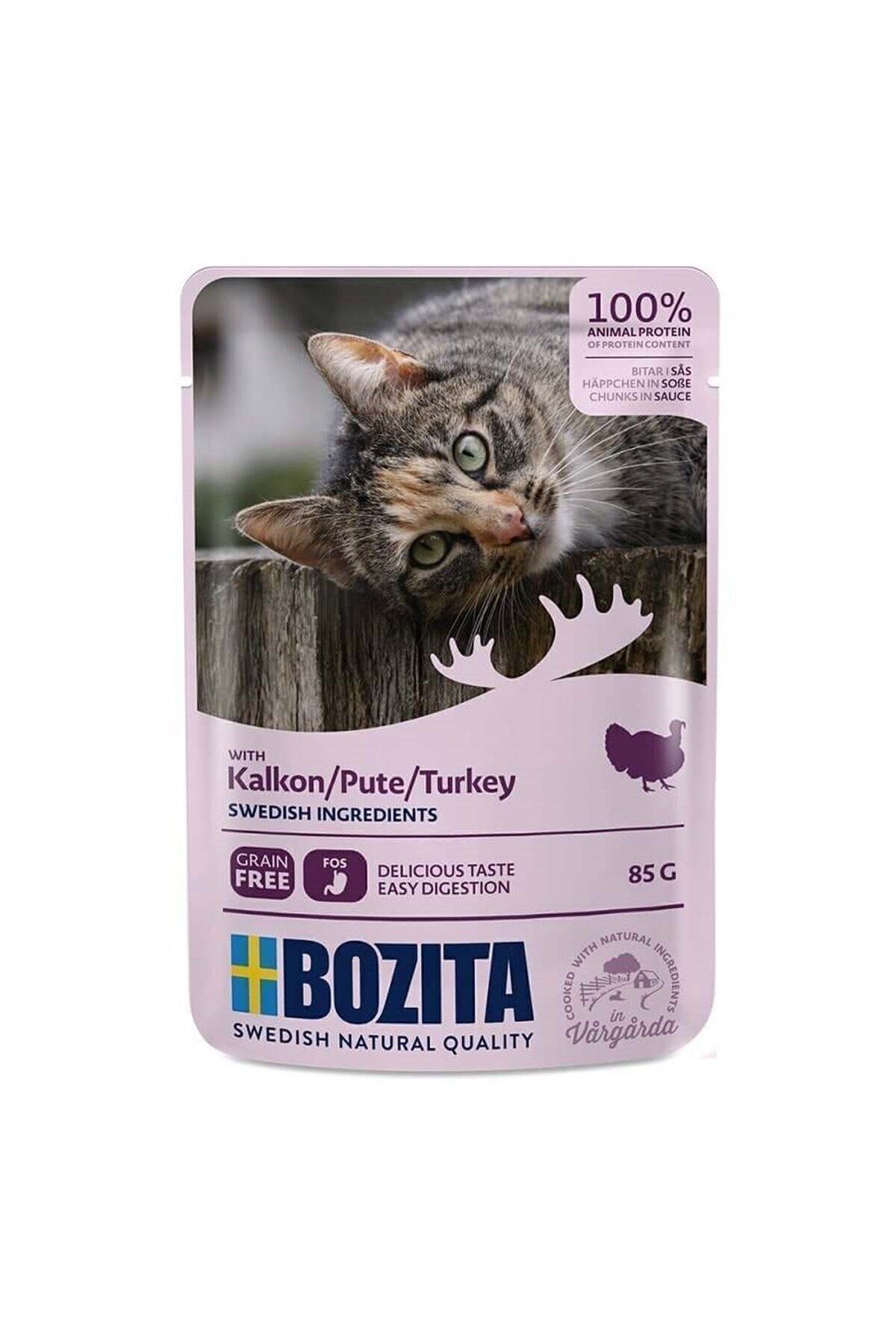 Bozita Yetişkin Jelly Hindili Kedi Yaş Maması 85 Gr