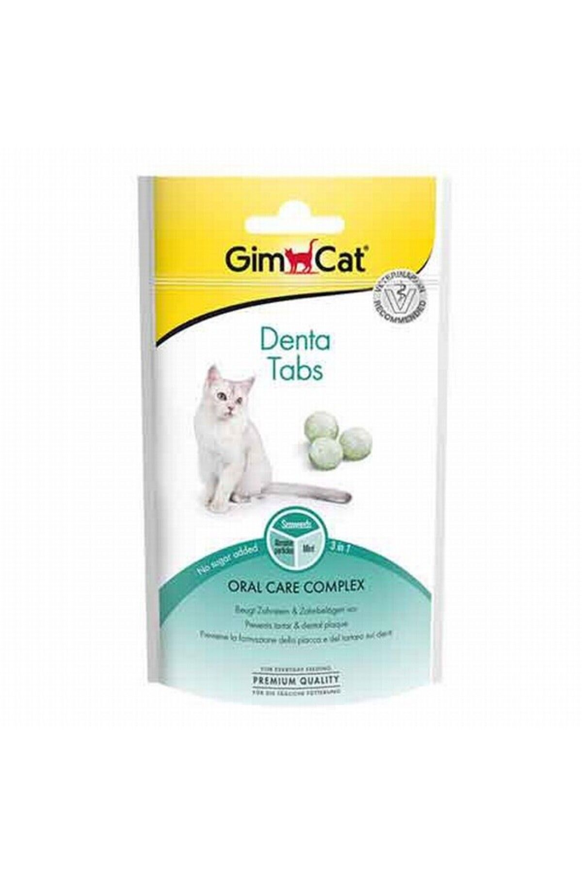 Gimcat Denta Tabs Ağız Diş Sağlığı Kedi Ödülü 40 Gr