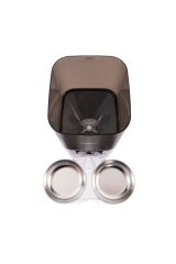 Wero 480p Ayarlanabilir Kamera, 6 Lt, Wifi Kontrol Kedi / Köpek Besleyici, Çift Paslanmaz Kase–Beyaz