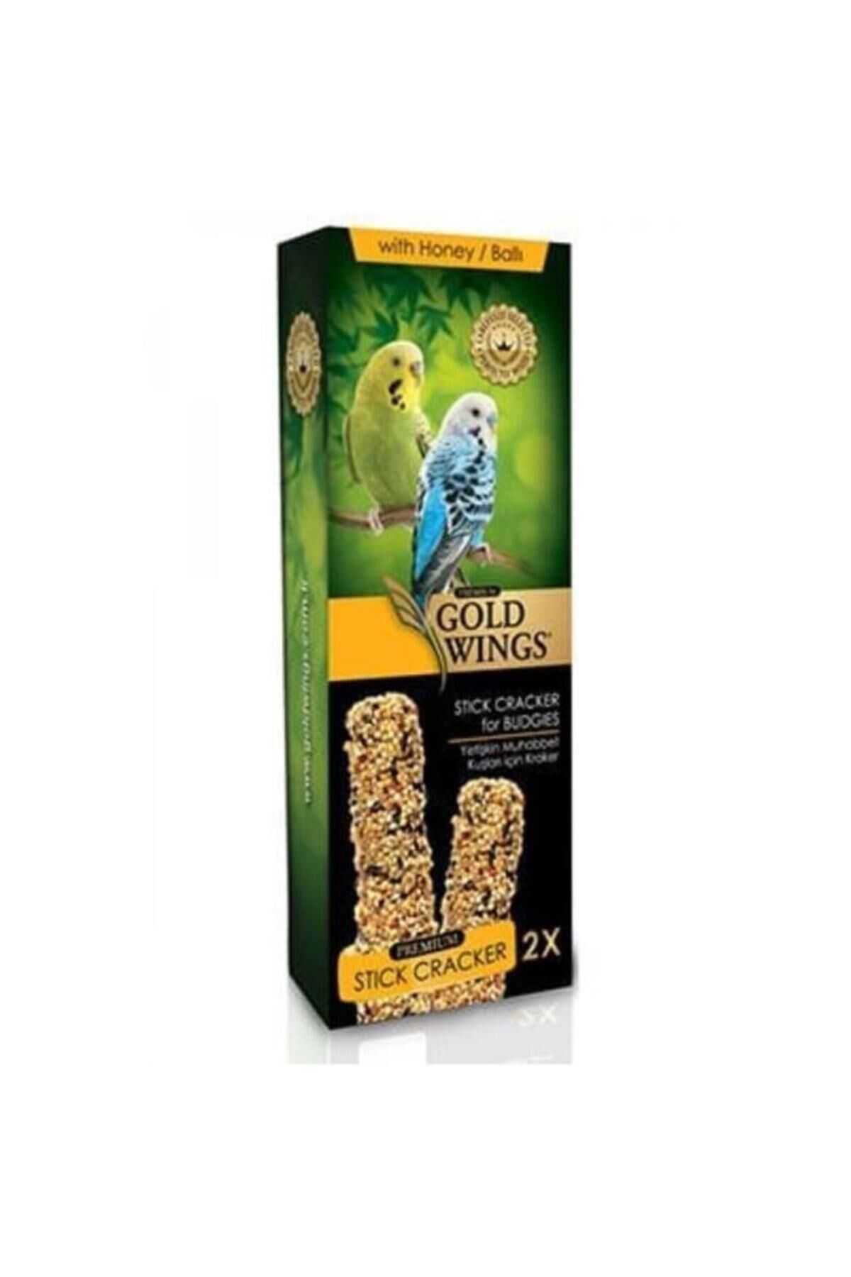Gold Wings Premium Muhabbet Krakeri Ballı Kutu 2'li Paket