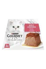 Purina Gourmet Revelations Somon Balıklı Kedi Yaş Maması 2x57gr, Kedi Pastası