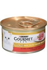 Gourmet Gold Kıyılmış Sığır Etli Kedi Konserve 85 Gr