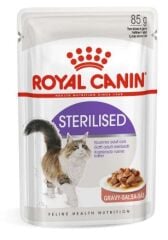 Royal Canin Sterilised Gravy Pouch 85 Gr