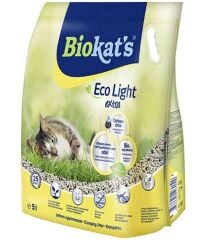 Biokat's Kedi Kumu Pellets Extra Light Aktif Karbonlu 5 LT