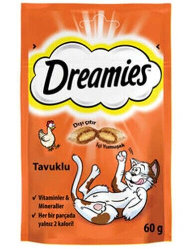 Dreamies Tavuklu Kedi Ödülü 60 Gr