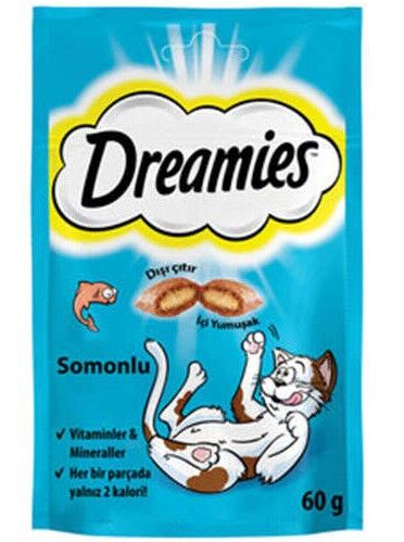 Dreamies Somonlu Kedi Ödülü 60 Gr