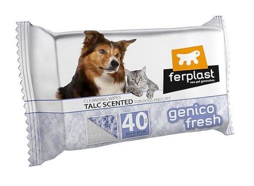 Ferplast Genico Kedi ve Köpek Islak Mendili 40 Ad.