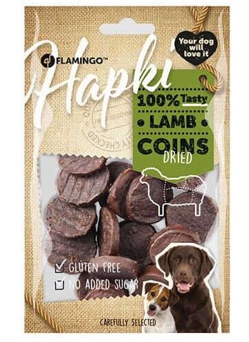 Flamingo Hapki Kuzu Etli Coins Köpek Ödülü 85 Gr