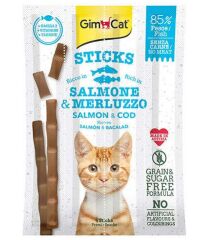 Gimcat Sticks Somonlu Alabalıklı Kedi Ödülü 20 Gr