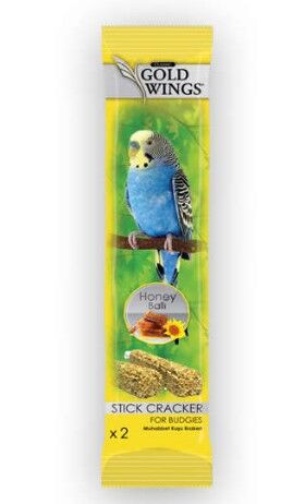 Gold Wings Classic Ballı Muhabbet Kuşu Krakeri 2' Li