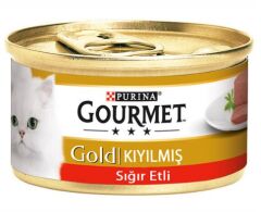 Gourmet Kıyılmış Sığır Etli Kedi Konserve 85 Gram