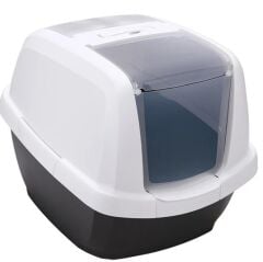Imac Maddy Kapalı Kedi Tuvaleti Kabı Antrasit  62 x 49,5 x 47,5 CM